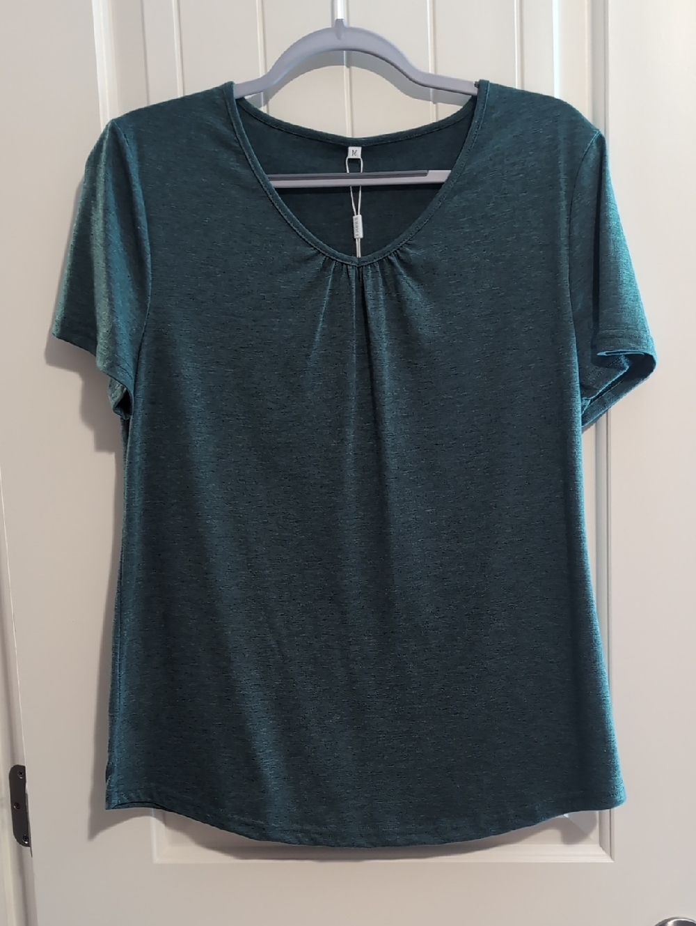 Wiholl Women's Short Sleeve Top in Kelly Green